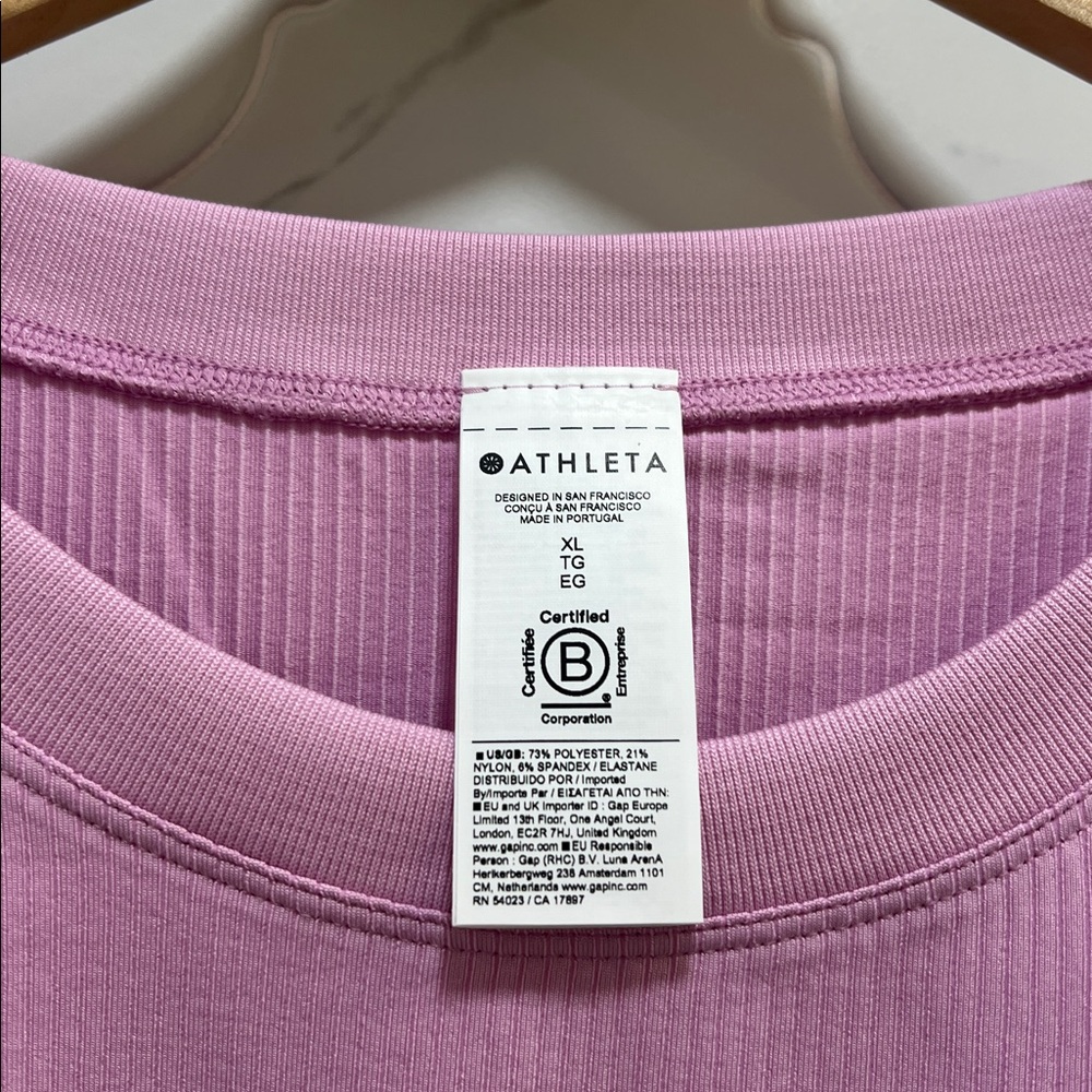 ATHLETA NWT Seamless Crewneck Top - Picture 6 of 11